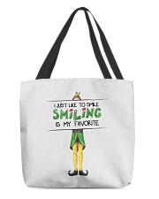 I just like to smile All-Over Tote tile