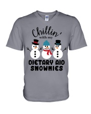 Dietary Aid Christmas V-Neck T-Shirt tile