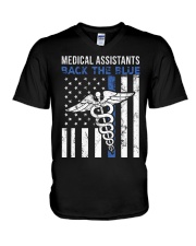 Medical Assistant - MA V-Neck T-Shirt tile