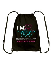 Respiratory Therapist Drawstring Bag tile