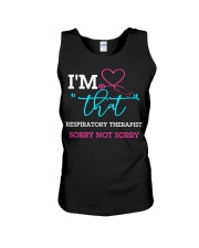 Respiratory Therapist Unisex Tank tile