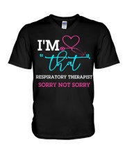 Respiratory Therapist V-Neck T-Shirt tile