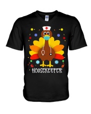 Housekeeper V-Neck T-Shirt tile
