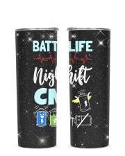 CMA Glitter Tumbler tile