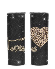 Phlebotomist Glitter Tumbler tile