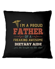 Dietary Aide Square Pillowcase tile