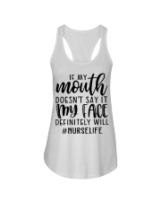 Nurse Ladies Flowy Tank tile