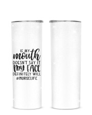 Nurse Glitter Tumbler tile