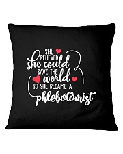 Phlebotomist Square Pillowcase tile