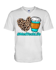 Med tech V-Neck T-Shirt tile
