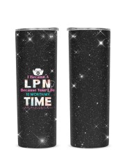 LPN Glitter Tumbler tile