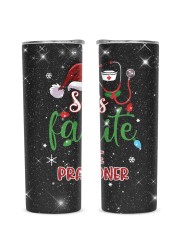 Nurse Practitioner - NP Glitter Tumbler tile