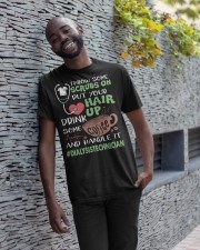 Dialysis Technician Classic T-Shirt apparel-classic-tshirt-lifestyle-front-33
