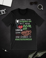 Dialysis Technician Classic T-Shirt lifestyle-mens-crewneck-front-16