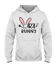 Respiratory Therapist - RT Bunny Easter Hooded Sweatshirt tile