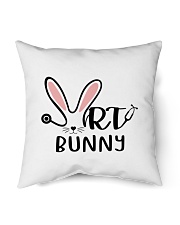 Respiratory Therapist - RT Bunny Easter Indoor Pillow tile