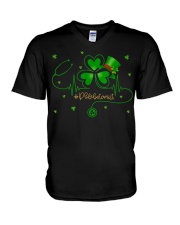 Phlebotomist V-Neck T-Shirt tile
