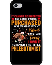Phlebotomist Phone Case tile