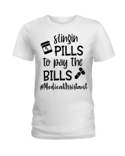 Medical Assistant - MA Ladies T-Shirt tile