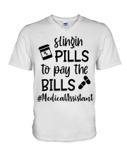 Medical Assistant - MA V-Neck T-Shirt tile