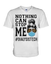 Dialysis Tech V-Neck T-Shirt tile