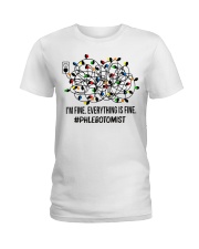 Phlebotomist Ladies T-Shirt tile