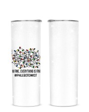 Phlebotomist Glitter Tumbler tile