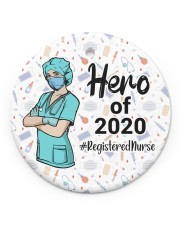 Registered Nurse Circle Ornament (Porcelain) tile