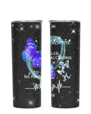 Phlebotomist Glitter Tumbler tile