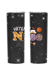 Veterinary Nurse Glitter Tumbler tile