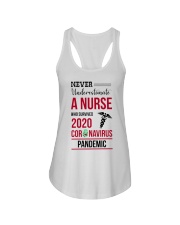 Nurse Ladies Flowy Tank tile