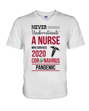 Nurse V-Neck T-Shirt tile