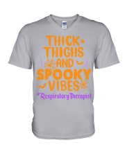 Respiratory Therapist - RT V-Neck T-Shirt tile