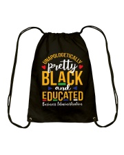 Business Administration Drawstring Bag tile