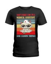 Medical Assistant - MA Ladies T-Shirt tile