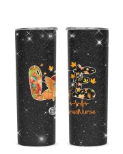 Registered Nurse - RN Glitter Tumbler tile
