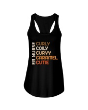 ER Nurse Ladies Flowy Tank tile