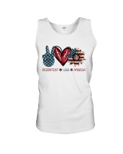 Scientist Unisex Tank tile