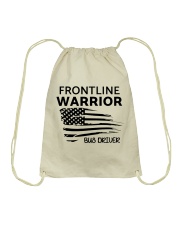 BUS DRIVER Drawstring Bag tile