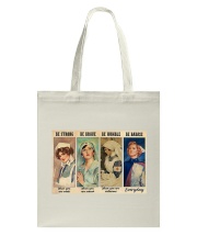 Be Strong Tote Bag tile