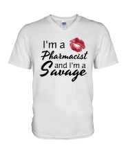 Pharmacist V-Neck T-Shirt tile