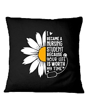 Nursing Student Square Pillowcase tile