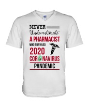 Pharmacist V-Neck T-Shirt tile