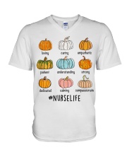 Nurse V-Neck T-Shirt tile