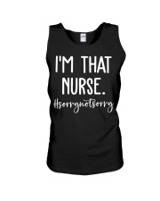 Nurse Unisex Tank tile