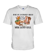Activity Staff V-Neck T-Shirt tile