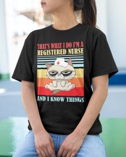 Registered Nurse - RN Classic T-Shirt apparel-classic-tshirt-lifestyle-front-213