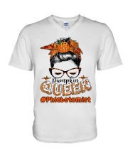Phlebotomist V-Neck T-Shirt tile