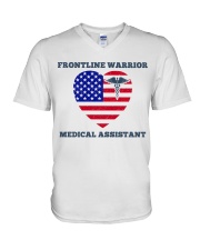 Medical Assistant V-Neck T-Shirt tile