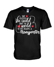Transporter V-Neck T-Shirt tile